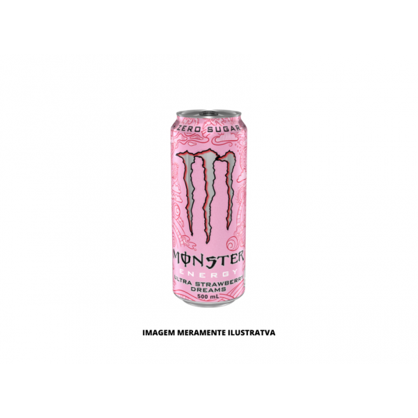 ENERGETICO - MONSTER - LATA 473ML STRWBRY DREAM